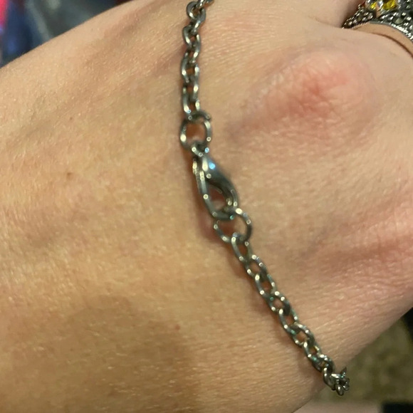 Carnelian and Silver Beaded Coldwater Creek Necklace 🐼🐼🐼 - Picture 4 of 5